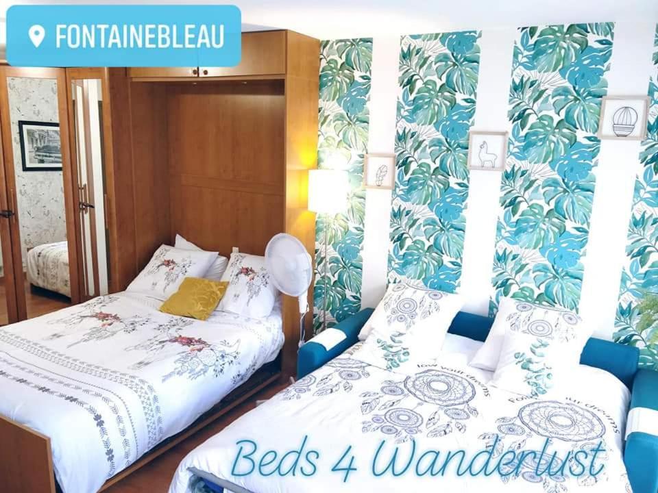 Studio Royal By Beds4Wanderlust - Place Du Marche Avec Parking Prive Фонтенбло Номер фото